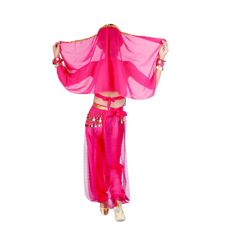 Belly Dance Costumes Kids Oriental Dance Girls Belly Dancing India Belly Dance Set Clothes Bellydance Child Kids Indian 6 Colors