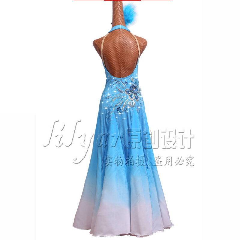 Ballroom Dance Dress Standard Skirt Competition Dress Costumes Performing Dress Customize New Arrival Adult Children