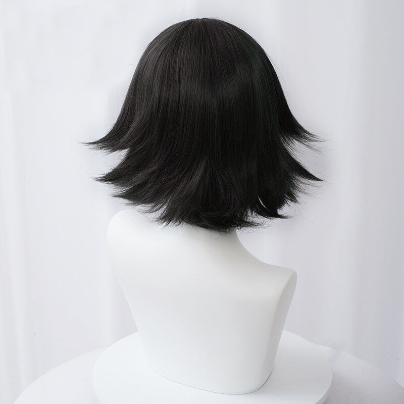 Anime Shizuku Murasaki Perücke mit Brille kurze schwarz gestylte hitze beständige synthetische Haar Perücken kostenlose Perücke Kappe