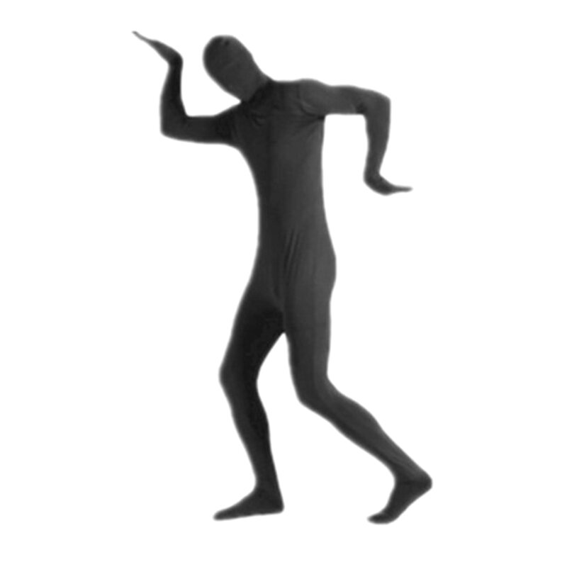 Adult Full Body Zentai Suit Men’s Spandex Second Skin Tight Suits Halloween Party Cosplay Costume Black Green Unitard Bodysuit
