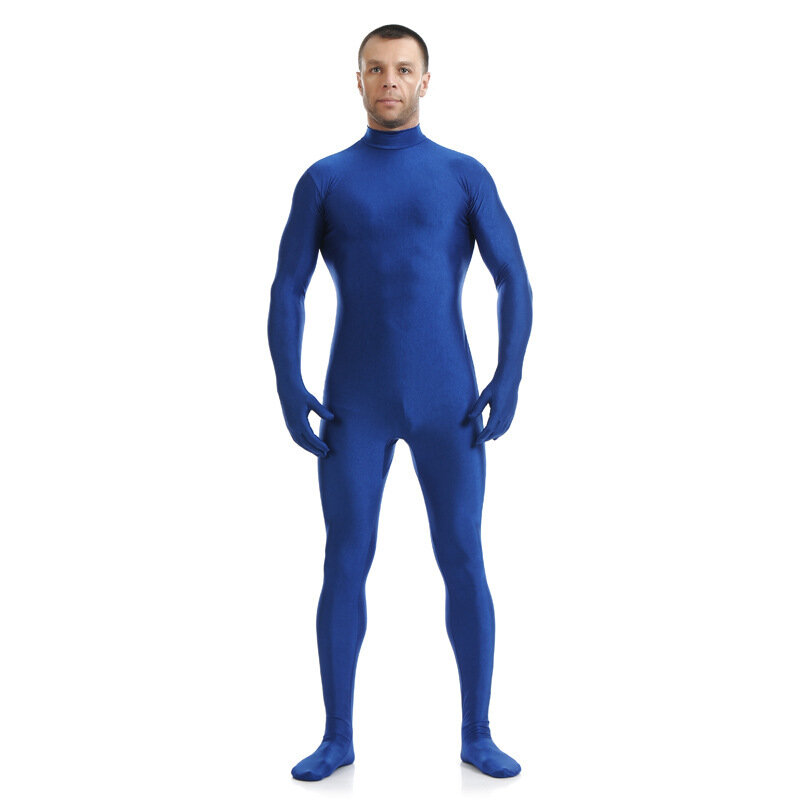 Men Spandex Zentai Second Skin Bodysuit Women Zentai Suit Custom Plus Size Tight Jumpsuit Full Body Suit Cosplay Costume
