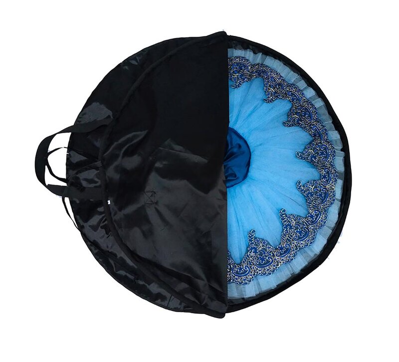Blue Dance bag Black waterproof bag for ballet tutu Pink canvas flexible and foldable soft Ballet bag for ballet tutus zippers