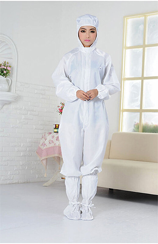 High-quality  breathable  and  comfortable  stripe  dust-proof  suit  (anti-static)