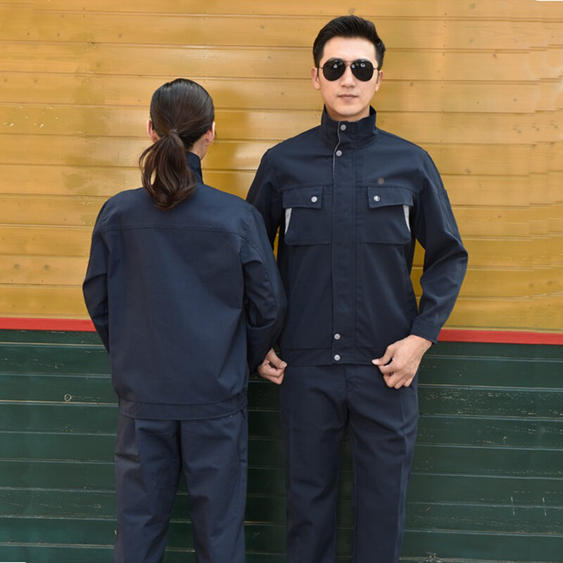 Spring Welding Suits Working Clothing Men Women Thick Worker Uniforms Durable Mechanical Auto Repair Electricity Worker Coverall