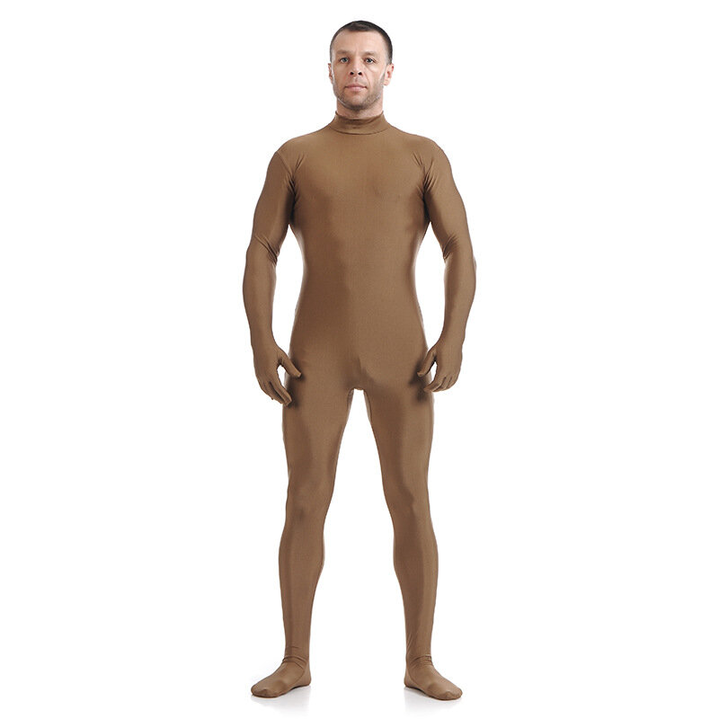 Men Spandex Zentai Second Skin Bodysuit Women Zentai Suit Custom Plus Size Tight Jumpsuit Full Body Suit Cosplay Costume