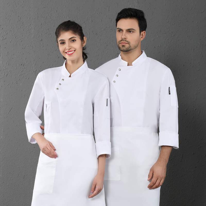 Catering Chef Clothes Uniform Restaurant Kitchen Cooking Chef Coat Waiter Work Jackets Professional Uniform Overalls