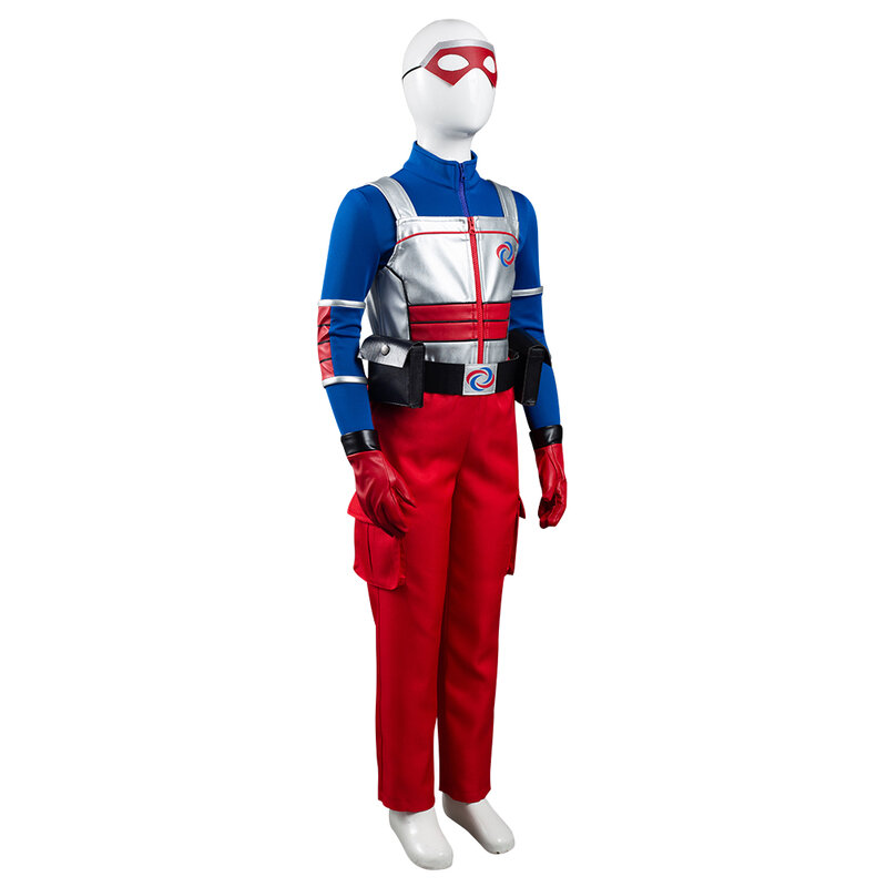 Fast Delivery Henry Danger Costume Henry Cavill Cosplay Top Pants Jumpsuit Halloween Fancy Disguise Suit for Adult Kids Children