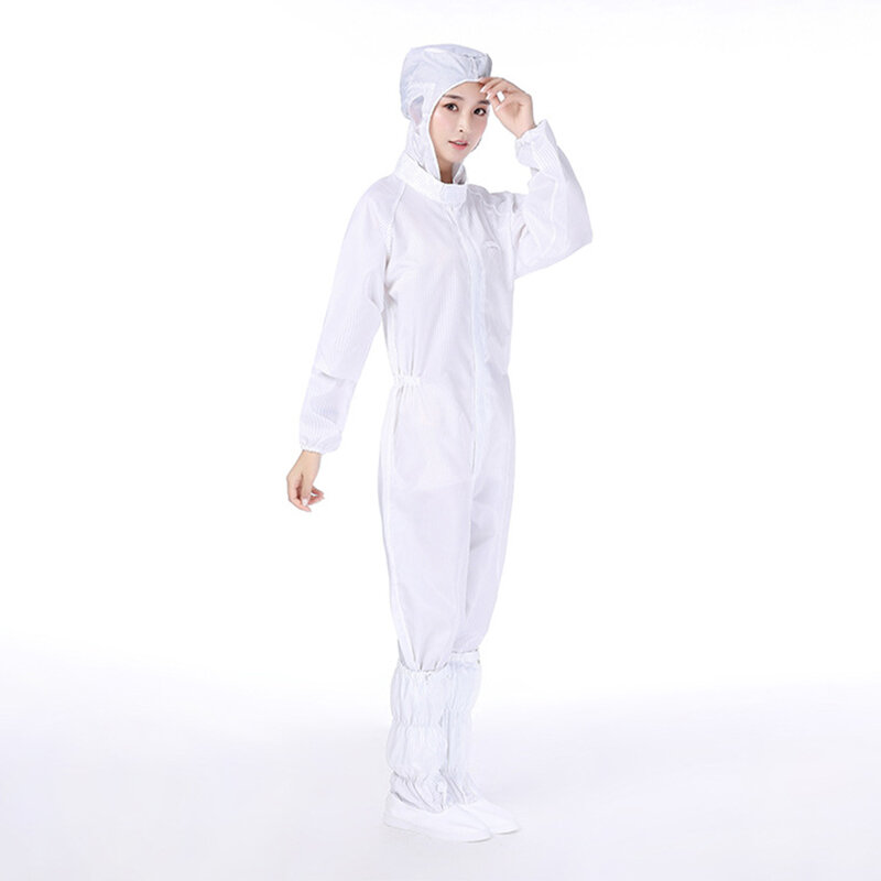Combinaison de protection antistatique, vêtements de salle blanche, manteau antistatique Anti-poussière pour vêtements de travail d'atelier
