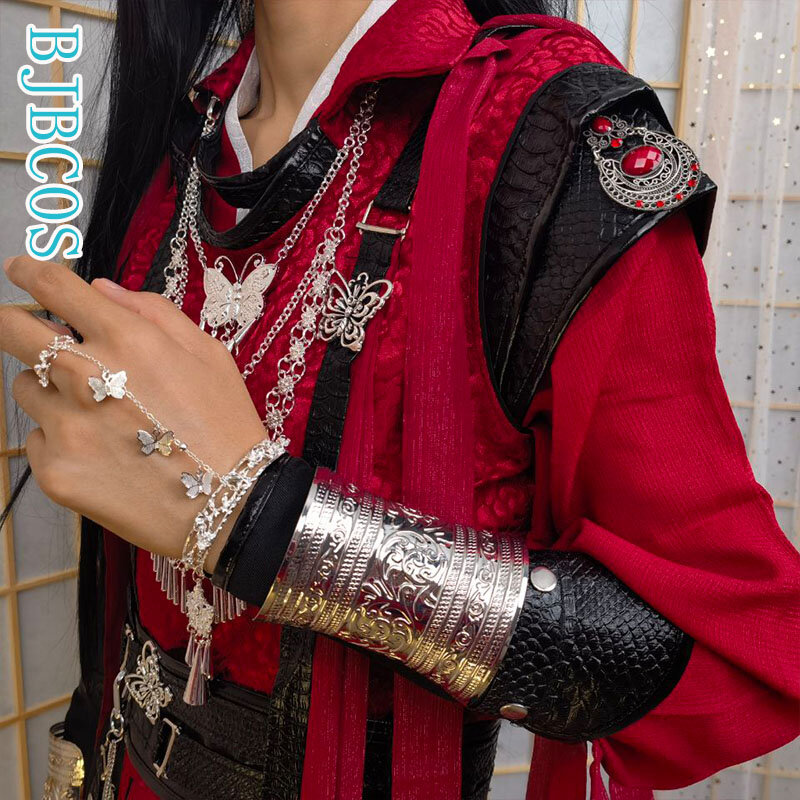 Tian Guan Ci Fu Cosplay Hua Cheng Costume Anime Heaven Official's Bless HuaCheng Costume  Size S-XXL For Men And Women