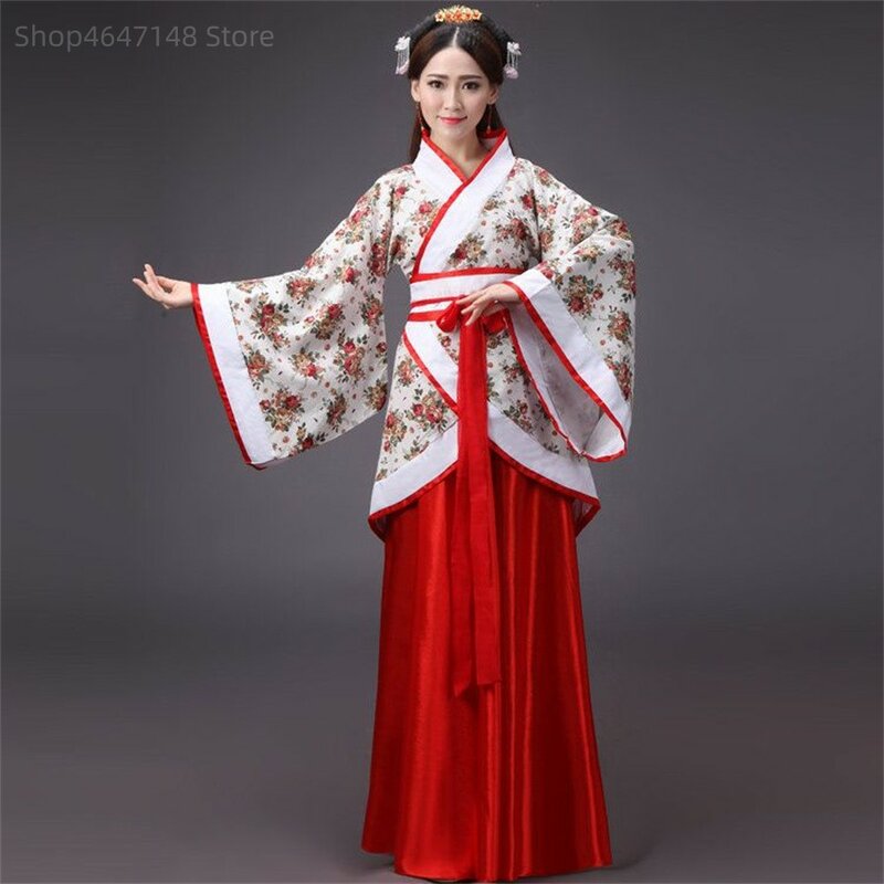 2023 Hanfu National Costume Ancient Chinese Cosplay Costume Ancient Chinese Hanfu Women Hanfu Clothes Lady Chinese Stage Dress