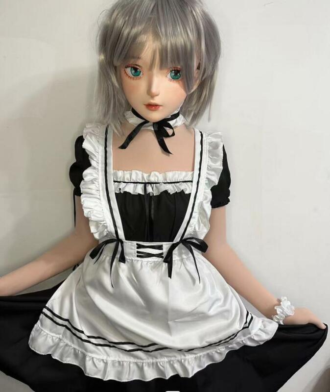 Customize cosplay crossdress second skin body suit with With Cleavage Line Breast Form B-F Cup kigurumi zentai suit
