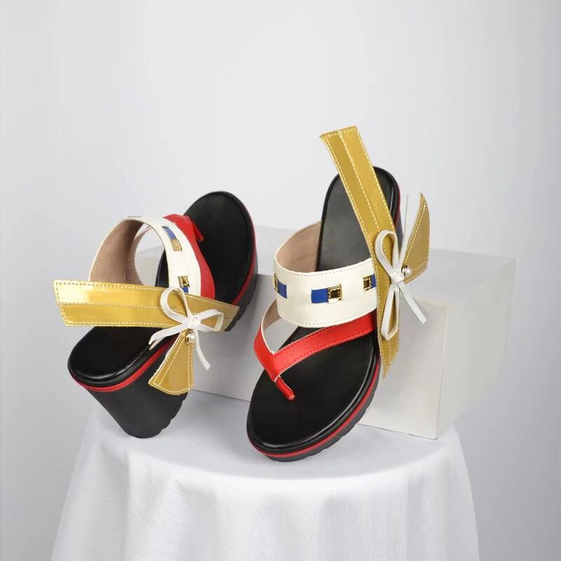 Yae Miko Cosplay Shoes  Impact Yae Miko Cosplay Accessories Miko Footwear