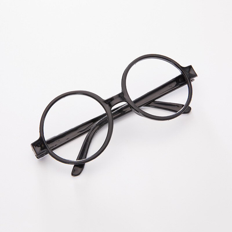 Movie Mirabel Cosplay Glasses Arale Children Black Frame Round Eyewear For Kids Props Accessories Gifts