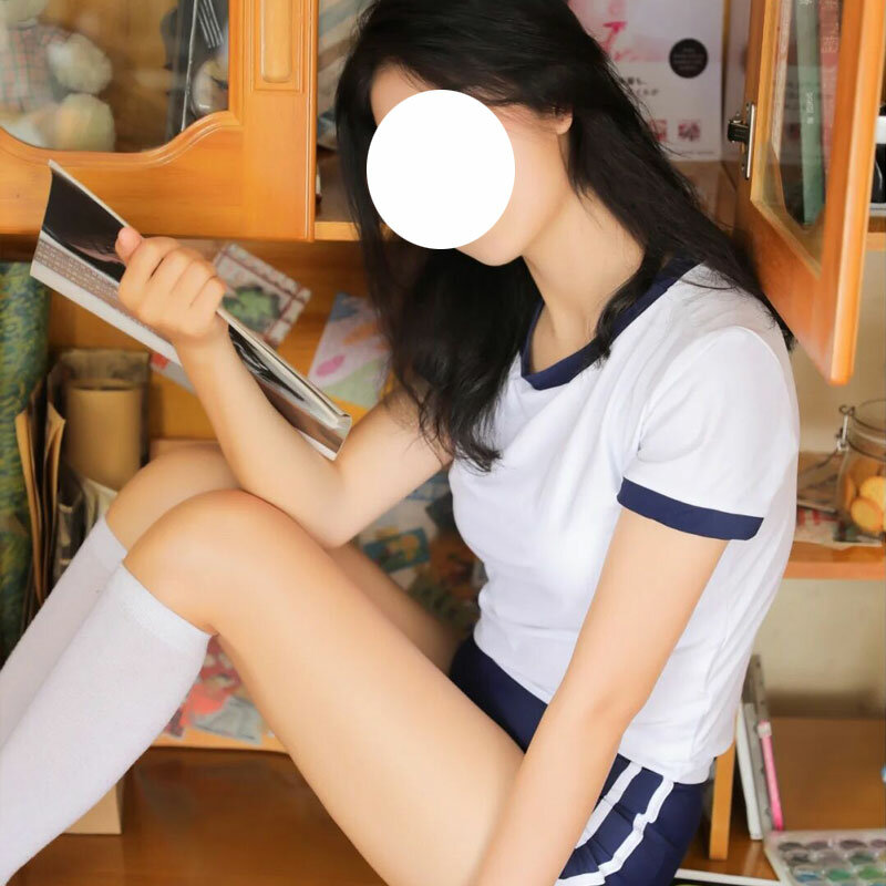 Japanese School Class Seifuku Cheerleader Uniform Student Gym Suit JK Uniform Cosplay Volleyball T Shirt Shorts Girl Korean