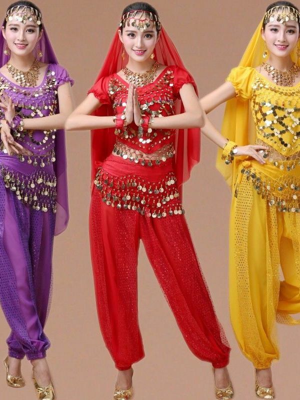 Belly Dancing Costume Sets Egyption Egypt Belly Dance Costume sari indian clothing women bollywood indian Bellydance Dress