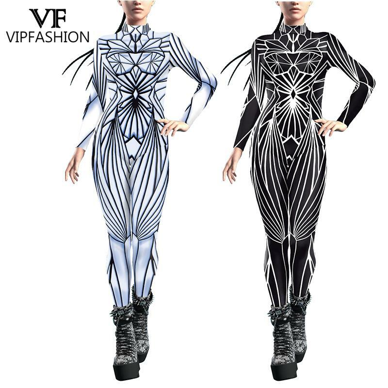 VIP FASHION Woman Crystal Damage Costume Black Mirror Jumpsuits Woman Art Zentai Bodysuit Girl Holiday Party Cosplay Outfit