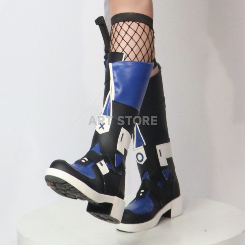 Silver Wolf Cosplay Shoes Game Honkai Star Rail Silver Wolf Cosplay Shoes for Comic Con Halloween Costumes Shoes for Women