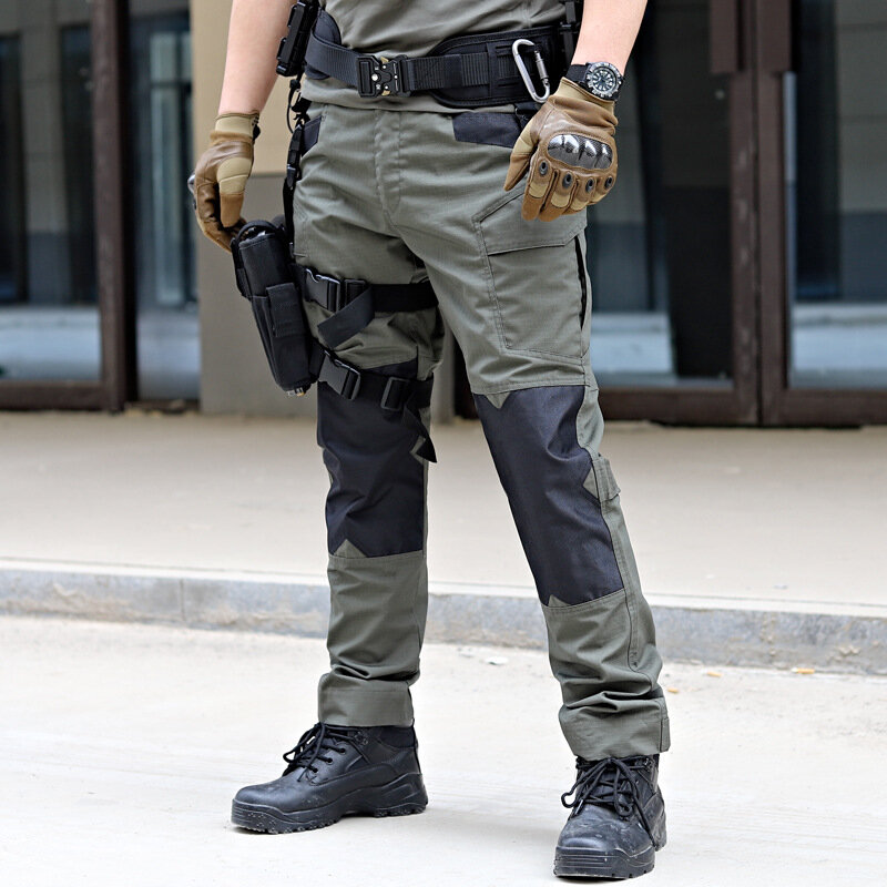 IX6 Cargo Pants Tactical Clothing Men Summer Work Wear Men Trousers Heavy Duty  Military Pants Cp Airsoft Clothing