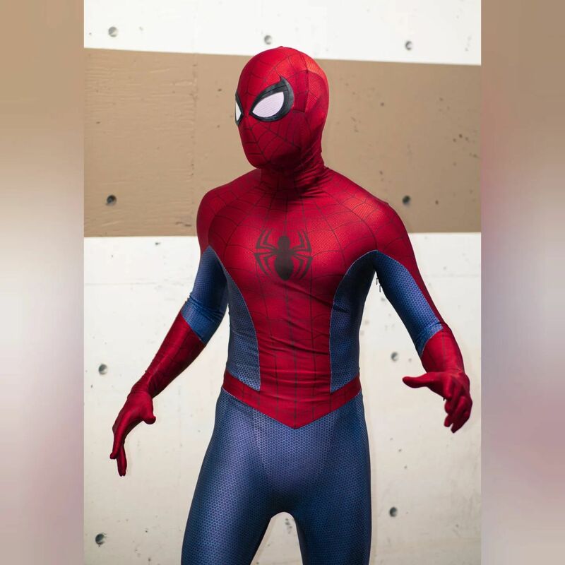 Halloween Men Spidercosplay Costume Superhero Zentai Suit Adults Kids Boys Male Full Bodysuit Jumpsuit