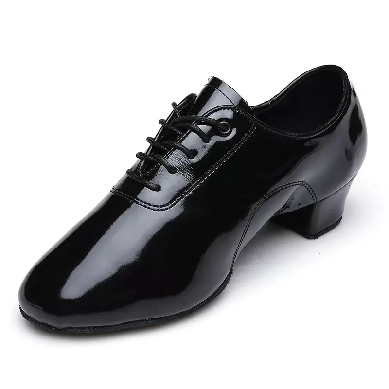 Men Soft Leather Ballroom Dancing Shoes for Latino Children Latin Dance Shoes Boys Adult Teacher Shoes Modern Jazz Dance Shoes