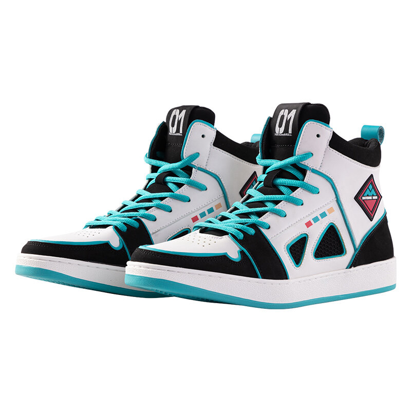 Moeyu Hatsune Miku Shoes for Men Vocaloid Cosplay Male Sneakers Women Tennis Sport Athletic Anime Figure Shoe Casual Shoes