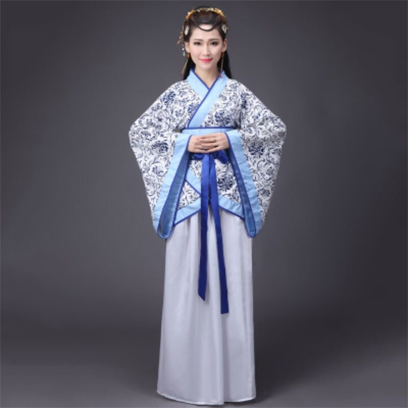 Hanfu National Chinese Dance Costume Men Ancient Cosplay Traditional Chinese Clothing for Women Hanfu Clothes Lady Stage Dress
