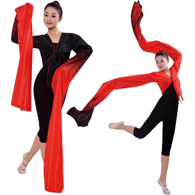 Water Sleeve Dance Attire Top Female Classical Practice Performance Jinghong DanceTibetan Ethnic Chinese Folk Dance Costumes