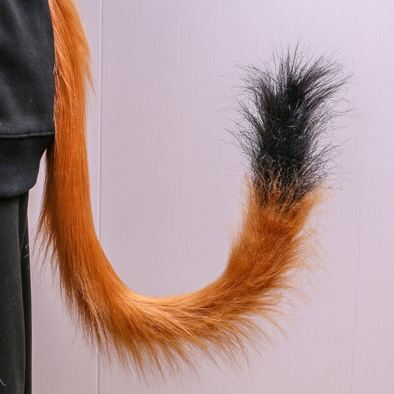Cosplay Cat Tail Kitten Tail Show Anime Cat Ears Maid Cute anime accessories Halloween Party Costume Props хвост кошки косплей