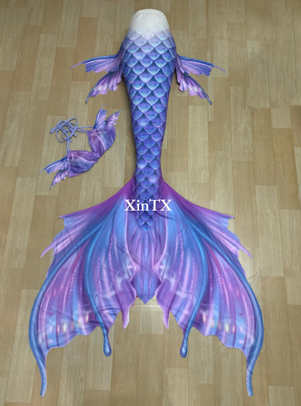 NEW Bikini Woman Mermaid Tail For Swimming Adult Swimmable Swimsuit Can Add Monofin For Beach Sand Diving Model Photoshoot