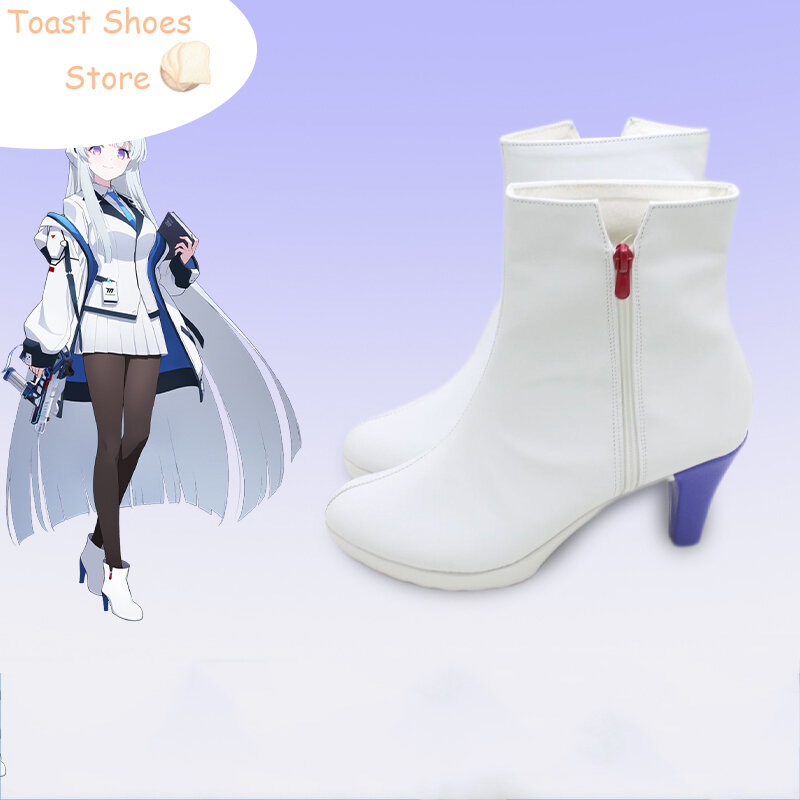 Game Blue Archive Ushio Noa Cosplay Shoes Halloween Carnival Boots PU Shoes  Cosplay Props Costume Prop