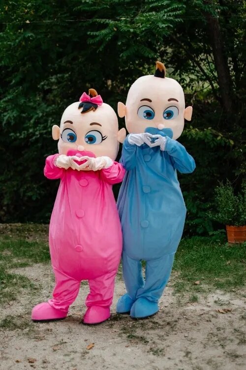 Both Girl And Boy party mascot costume hot sale props performance Outfits activities Cute Bear Doll Carnival Party