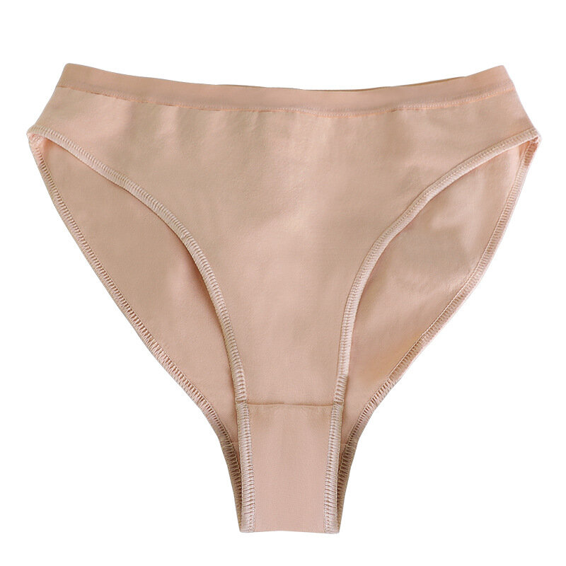 Girl Ladies Nude Underwear Seamless Safety Panties Skin Colored Dance Briefs
