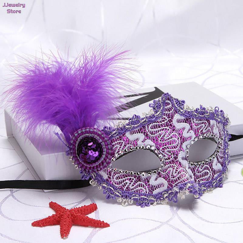 Women Hollow Lace Masquerade Face Mask Cosplay Prom Party Props Costume Halloween Masquerade Mask Nightclub Queen Sexy Eye Mask