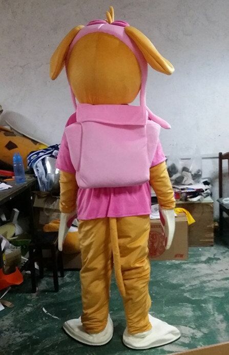Dog Mascot Cosplay Costume Animal Cartoon Mask Prop Fancy Dress Eva Helmet Birthday Doll Character Event Party Costumes