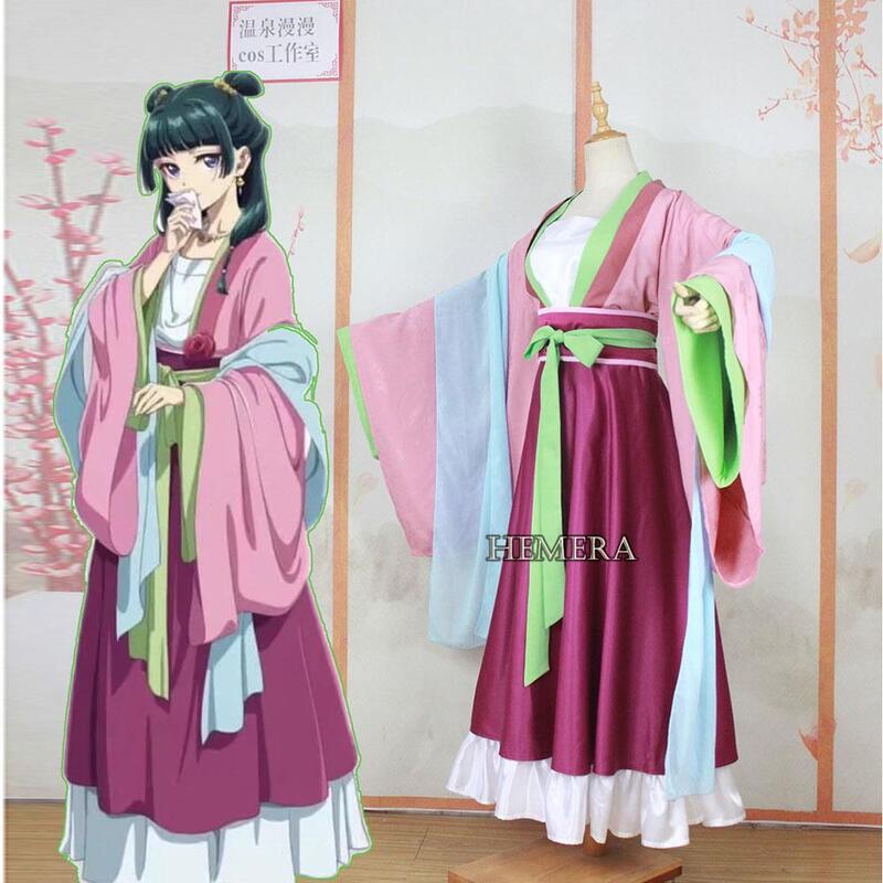 Maomao Women Costume Men's Cosplay Sets The Apothecary Diaries Anime Women's Halloween Adult Costumes Suit Girl Custumes Woman