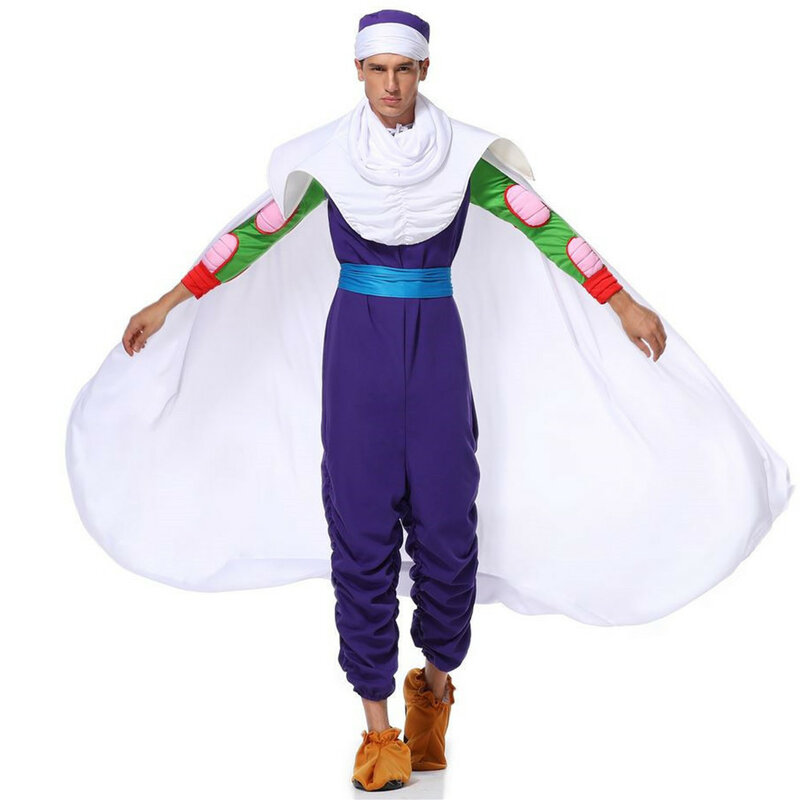 Goku Cosplay Costume KameSennin Kame Sennin Cosplay Piccolo Cosplay Adult Men Anime Jumpsuits Halloween Carnival Costumes