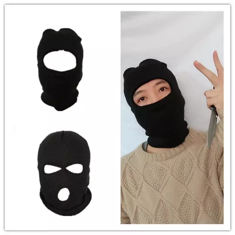 Bandit Mask Cosplay Costumes Accessories Funny Brigand Terrorist Masked Rob Caps Party Halloween Spoof Props