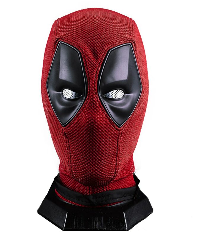 Marvel  Deadpool Wade Winston Wilson Cosplay Nylon Mask Headgear Knitted Cotton Mesh Helmet Halloween Party Carnival Props