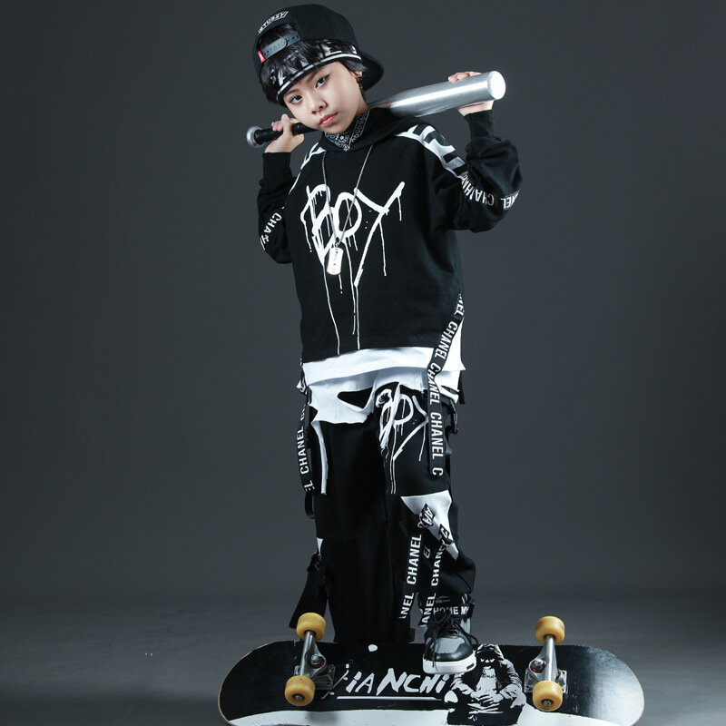 Children's hip-hop hip-hop suit children's hip-hop costume