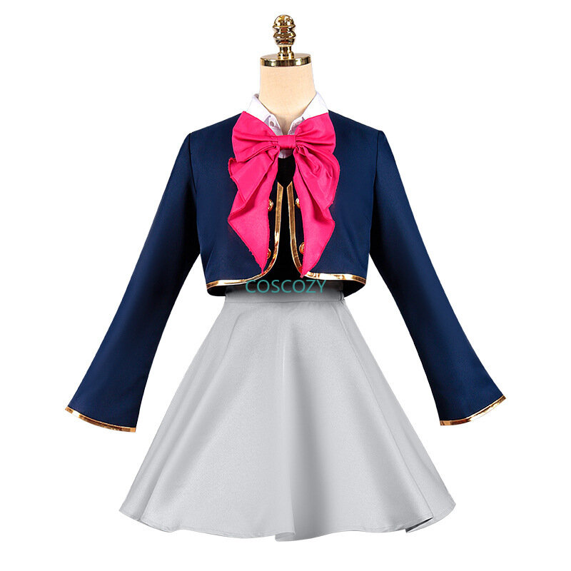 Anime Oshi No Ko Ruby Hoshino Kana Arima Cosplay Costume Blue School Uniform Event Carnival Suit Full Set Ruby Cosplay