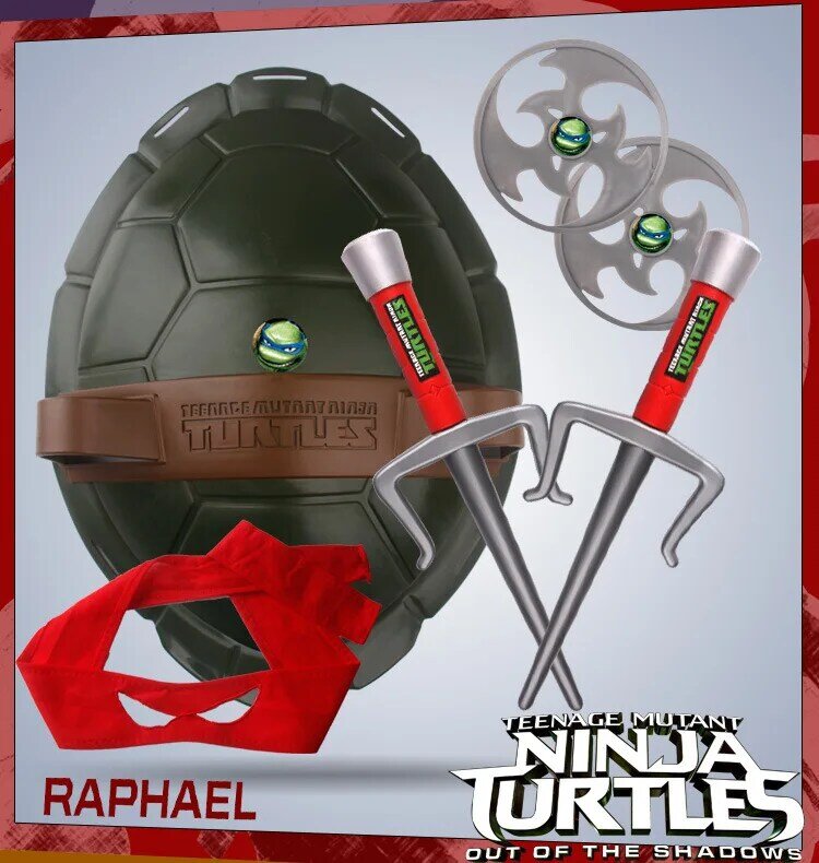 Anime Cosplay Costume Movie Cartoon Teenages Mutants Ninjas Turtles Shell Props for Kids Boy Decoration Fantasy Armor Toys
