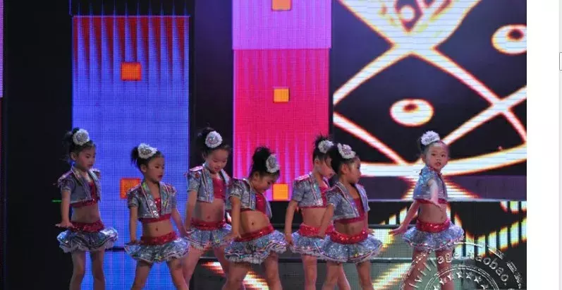 Salsa Skirt Children Ballroom Dresses Dance Performance Costumes Kids Sequin Jazz Dance Hip Hop Dance Costumes High Quality
