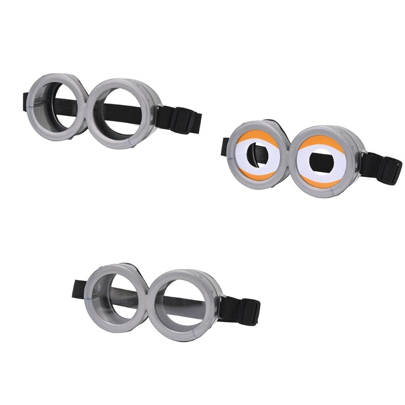 Miniones Goggles Novelty Funny Glasses Miniones Costume Despicables Me Miniones Eyewear Halloween Cosplay Costume Gift