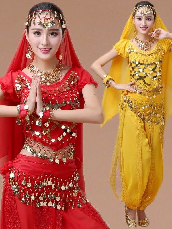Belly Dancing Costume Sets Egyption Egypt Belly Dance Costume sari indian clothing women bollywood indian Bellydance Dress