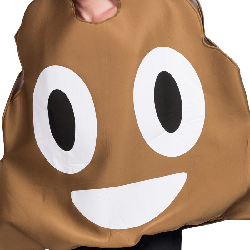 New Adult Kids Poop Costume Funny Halloween Costume For Carnival Party Fancy Dress Jumpsuit Unisex Adults Performance Outfits